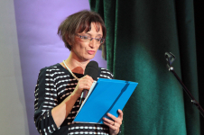 Małgorzata Kowalska, Przewodnicząca Jury, odczytuje werdykt